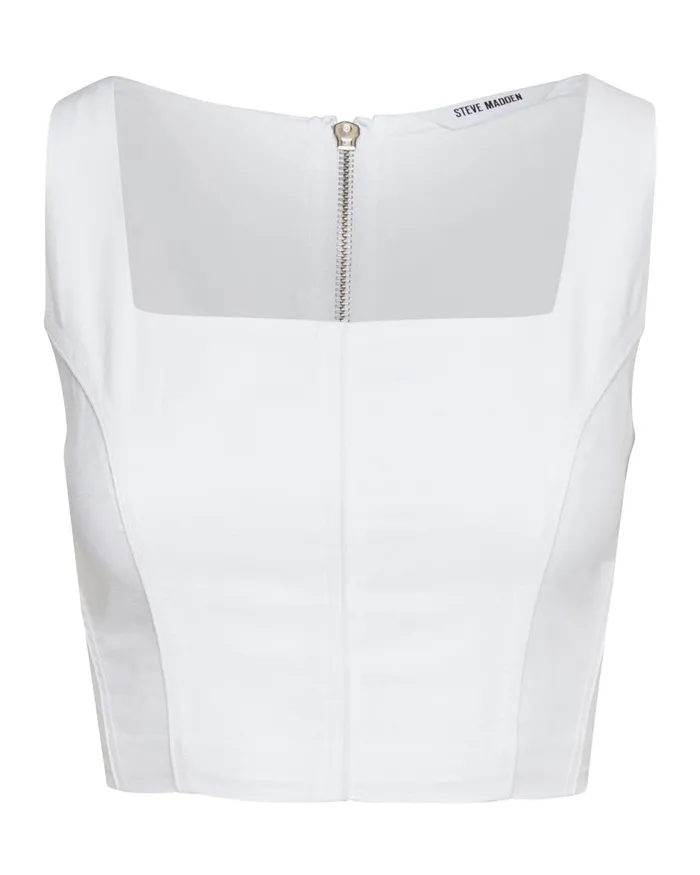 Steve Madden Femme Top White Womens Tops and Shirts