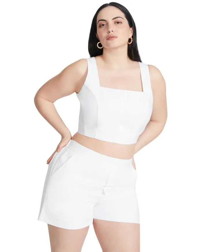 Steve Madden Femme Top White Womens Tops and Shirts