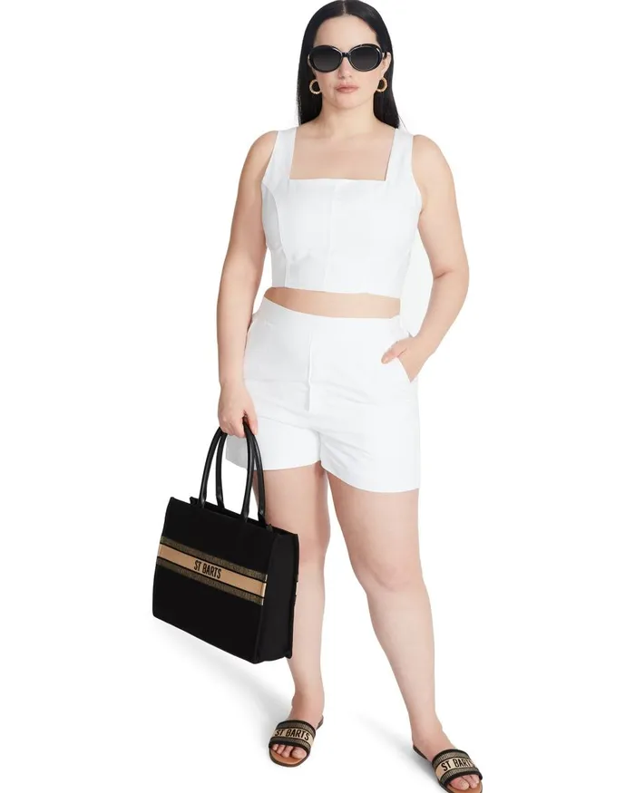 Steve Madden Femme Top White Womens Tops and Shirts