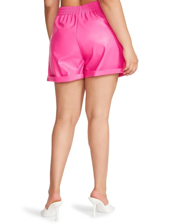 Steve Madden Fonda Short Hot Pink Womens Bottoms