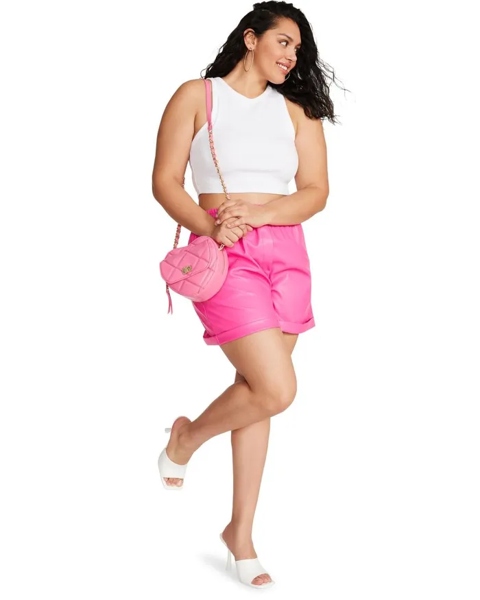 Steve Madden Fonda Short Hot Pink Womens Bottoms