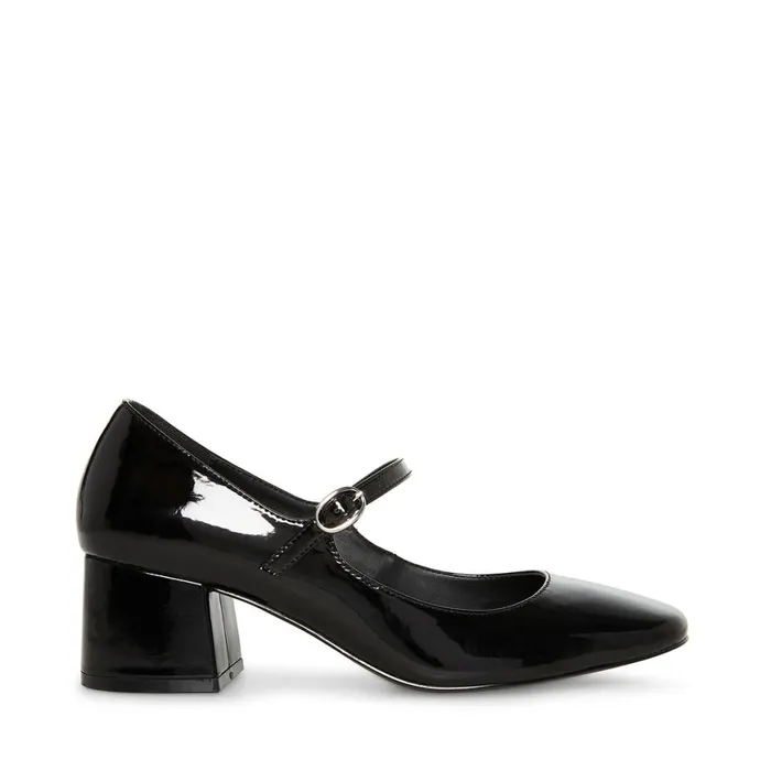 Steve Madden Hawke Black Patent Womens Heels