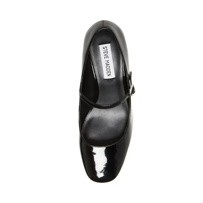 Steve Madden Hawke Black Patent Womens Heels
