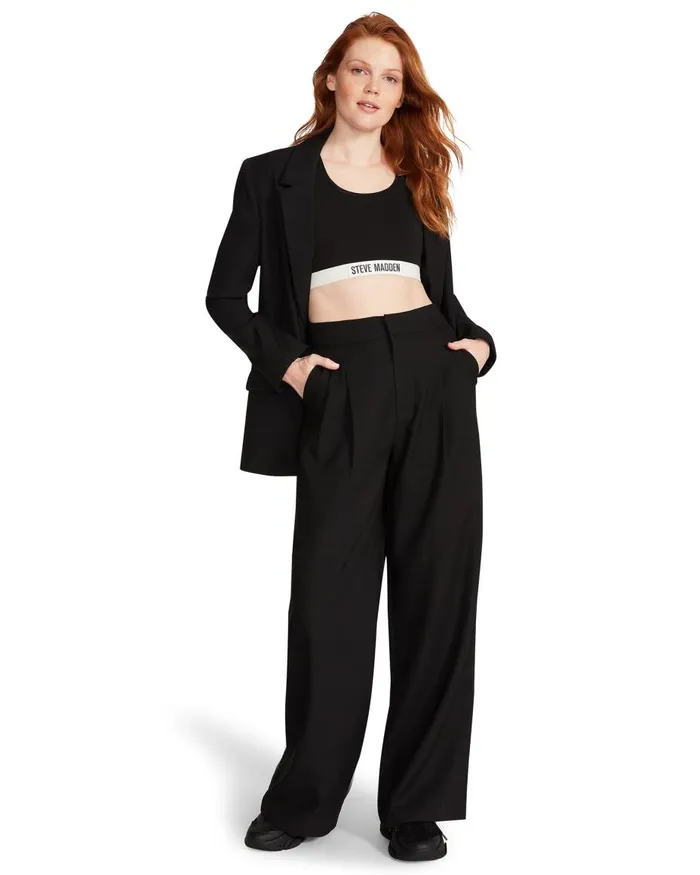Steve Madden Isabella Pant Black Womens Bottoms