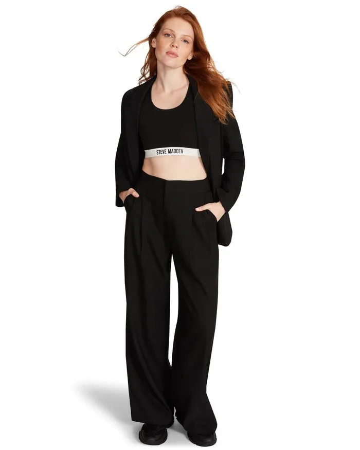 Steve Madden Isabella Pant Black Womens Bottoms