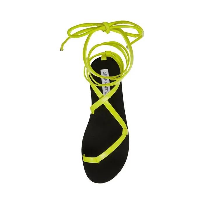 Steve Madden Kala Lime Womens Sandals