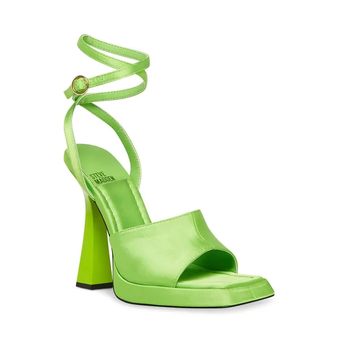 Steve Madden Kendall Lime Womens Heels