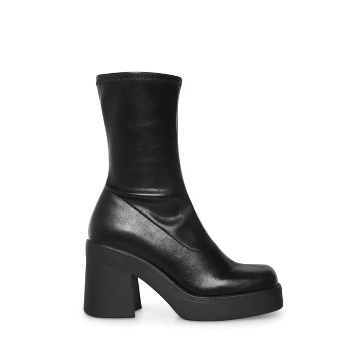 Steve Madden Klayton Black Womens Boots and Booties