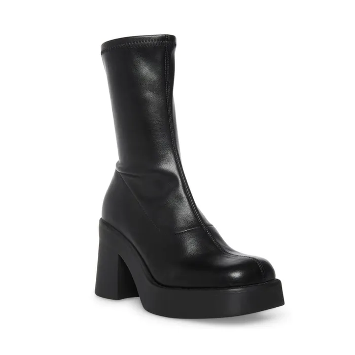 Steve Madden Klayton Black Womens Boots and Booties