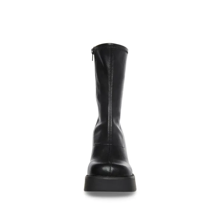 Steve Madden Klayton Black Womens Boots and Booties