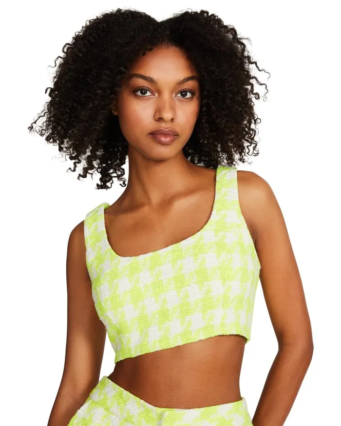 Steve Madden Layla Top Lime Womens Tops and Shirts
