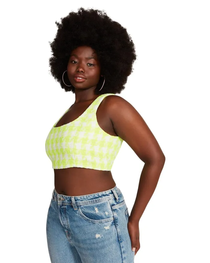 Steve Madden Layla Top Lime Womens Tops and Shirts