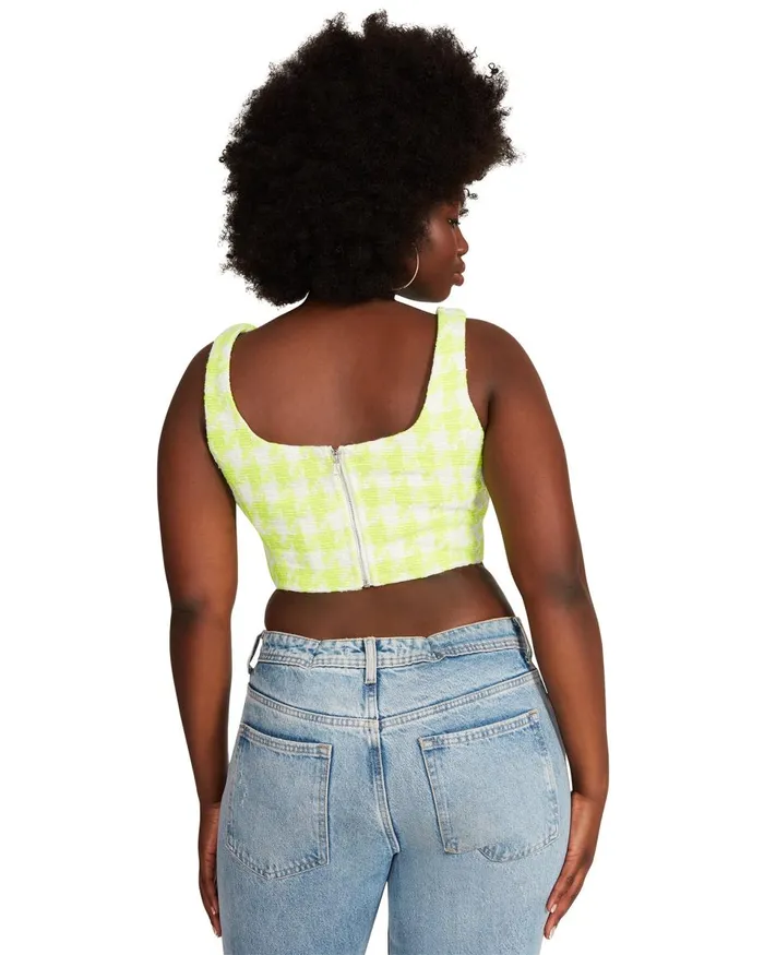 Steve Madden Layla Top Lime Womens Tops and Shirts