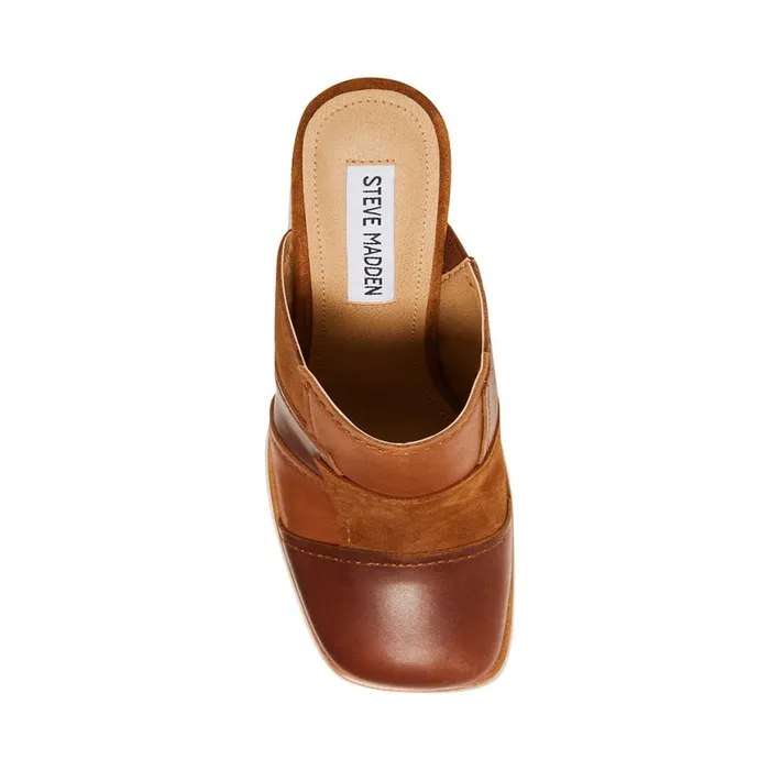 Steve Madden Lynx Brown Multi Womens Heels