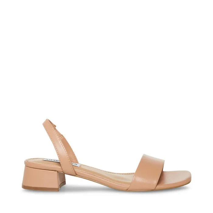 Steve Madden Marian Tan Leather Womens Sandals