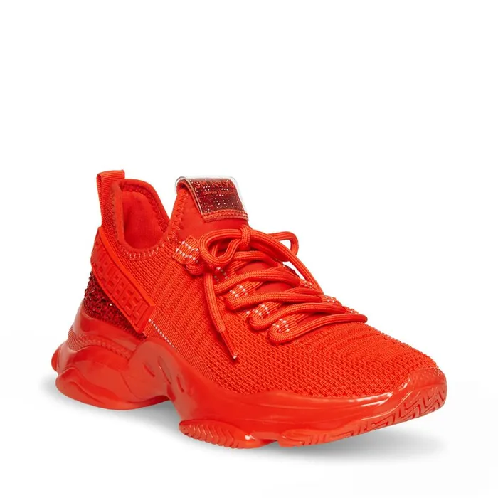 Steve Madden Maxima Chili Red Womens Sneakers