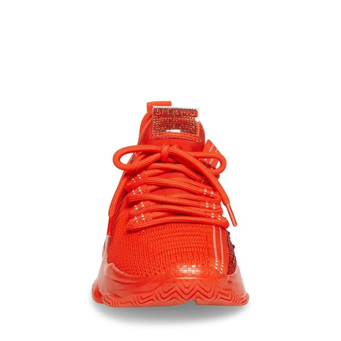 Steve Madden Maxima Chili Red Womens Sneakers