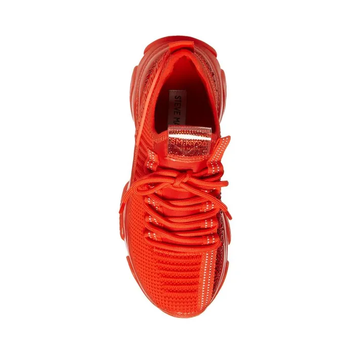 Steve Madden Maxima Chili Red Womens Sneakers