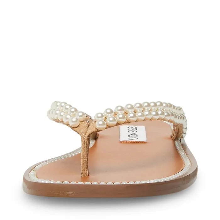 Steve Madden Nadira White Multi Womens Sandals