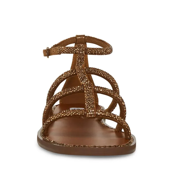 Steve Madden Neptune Bronze Womens Sandals