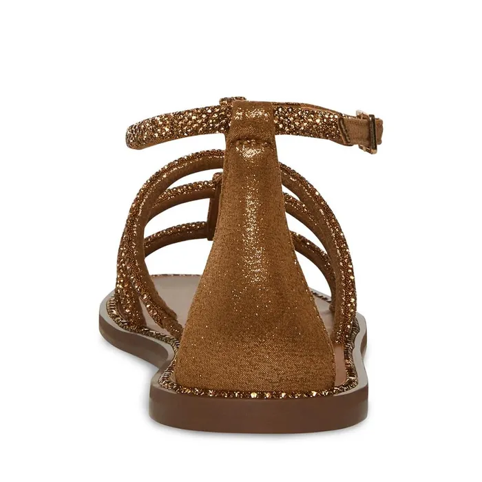 Steve Madden Neptune Bronze Womens Sandals