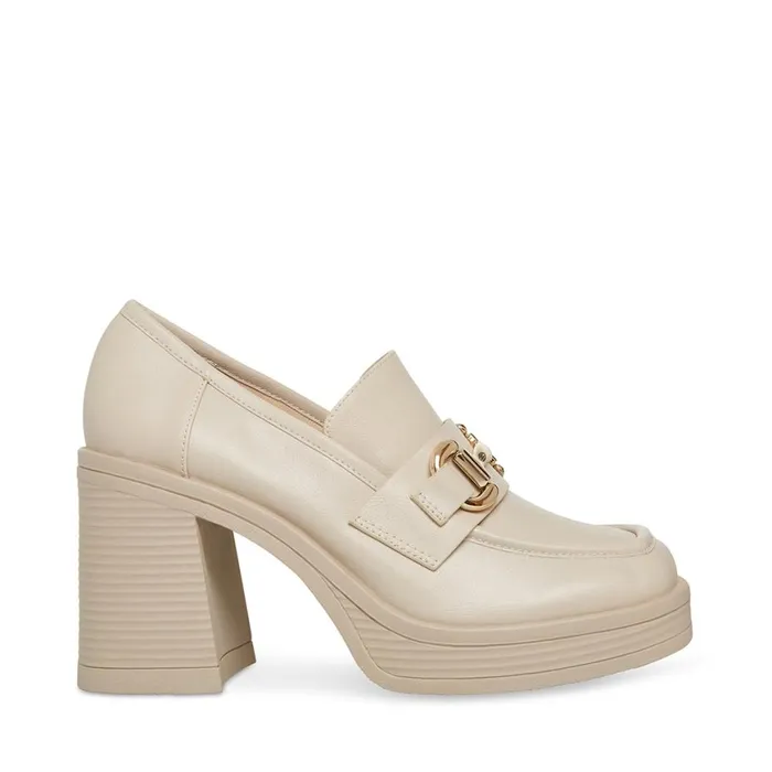 Steve Madden Nicole Bone Womens Heels