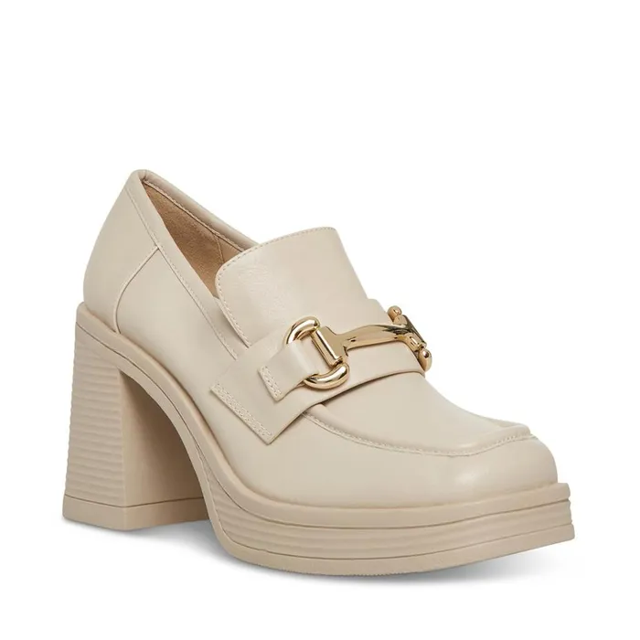 Steve Madden Nicole Bone Womens Heels