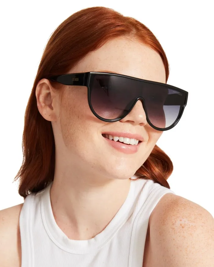 Steve Madden Nigel Sunglasses Black Womens Sunglasses