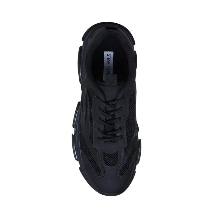 Steve Madden Possess Black Mens Sneakers