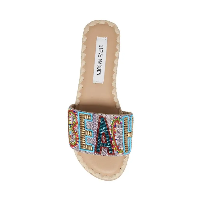 Steve Madden Seaside Multi Womens Sandals Steve Madden Seaside Multi Womens Sandals