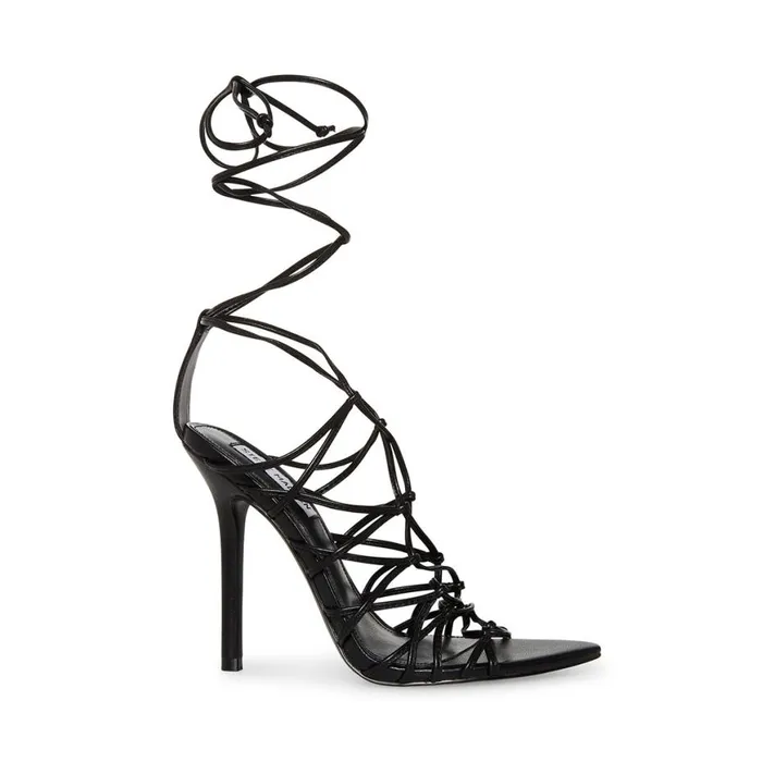 Steve Madden Sonyah Black Womens Heels