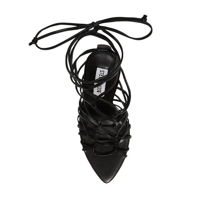 Steve Madden Sonyah Black Womens Heels