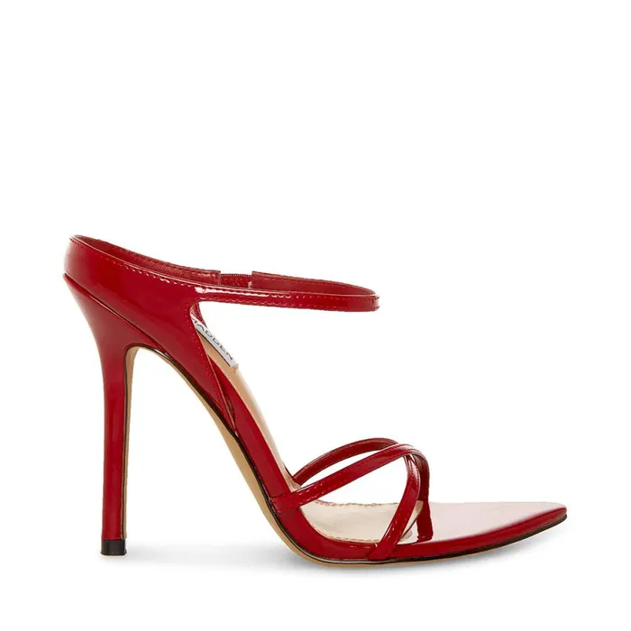 Steve Madden Stunner Red Patent Womens Heels