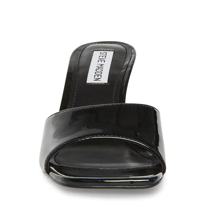 Steve Madden Sylvie Black Patent Womens Heels