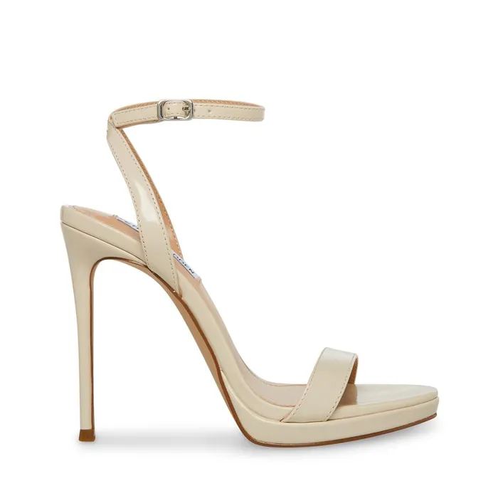 Steve Madden Wafer Bone Patent Womens Heels