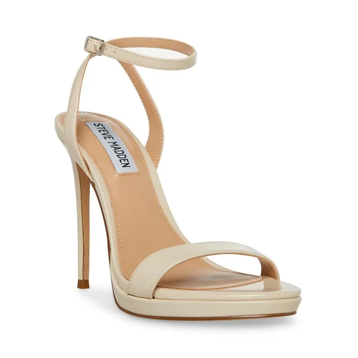 Steve Madden Wafer Bone Patent Womens Heels