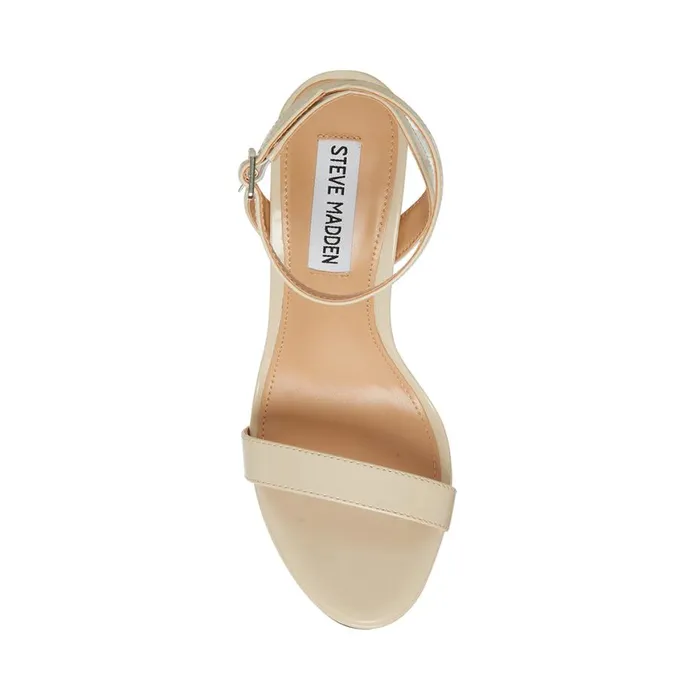 Steve Madden Wafer Bone Patent Womens Heels