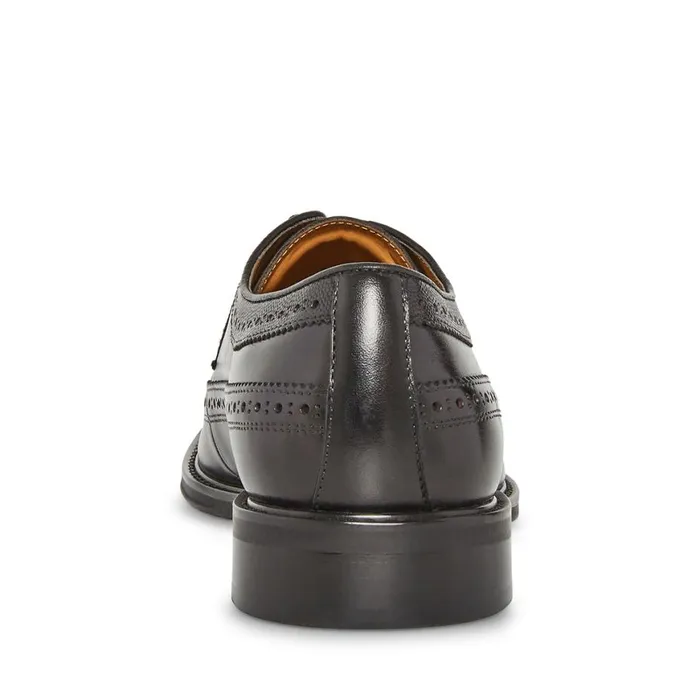Steve Madden Xavion Black Leather Mens Dress Steve Madden Xavion Black Leather Mens Dress