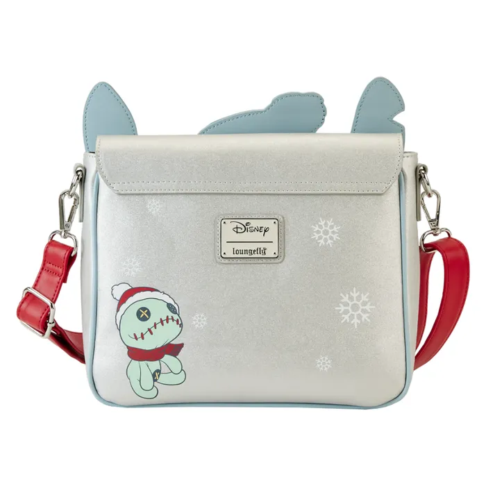 Stitch Holiday Glitter Crossbody Bag Unisex Loungefly Crossbody Bags Stitch Holiday Glitter Crossbody Bag Unisex Loungefly Crossbody Bags