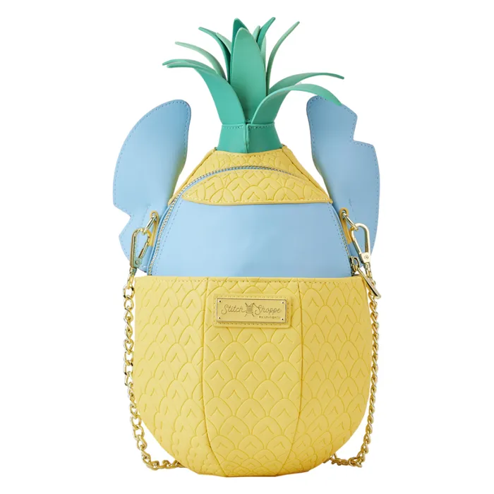 Stitch Shoppe Lilo And Stitch Figural Pineapple Crossbody Bag Unisex Loungefly Crossbody Bags Stitch Shoppe Lilo And Stitch Figural Pineapple Crossbody Bag Unisex Loungefly Crossbody Bags