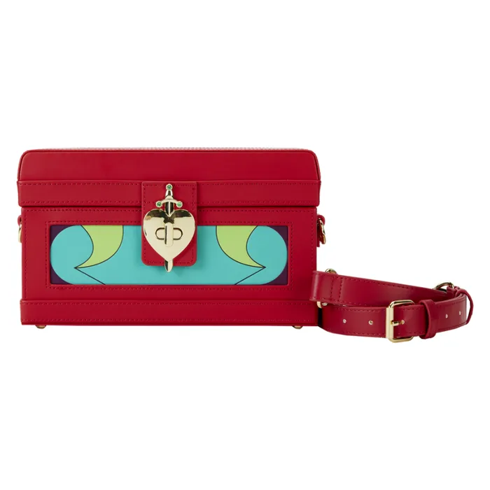 Stitch Shoppe Snow White Exclusive Evil Queen Heart Box Figural Crossbody Bag Unisex Loungefly Crossbody Bags Stitch Shoppe Snow White Exclusive Evil Queen Heart Box Figural Crossbody Bag Unisex Loungefly Crossbody Bags