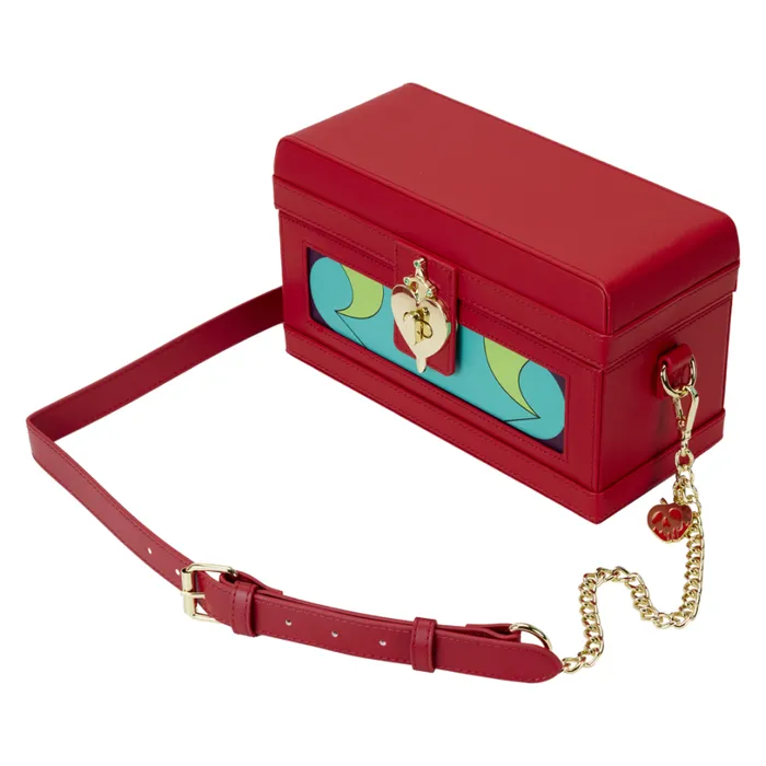 Stitch Shoppe Snow White Exclusive Evil Queen Heart Box Figural Crossbody Bag Unisex Loungefly Crossbody Bags Stitch Shoppe Snow White Exclusive Evil Queen Heart Box Figural Crossbody Bag Unisex Loungefly Crossbody Bags