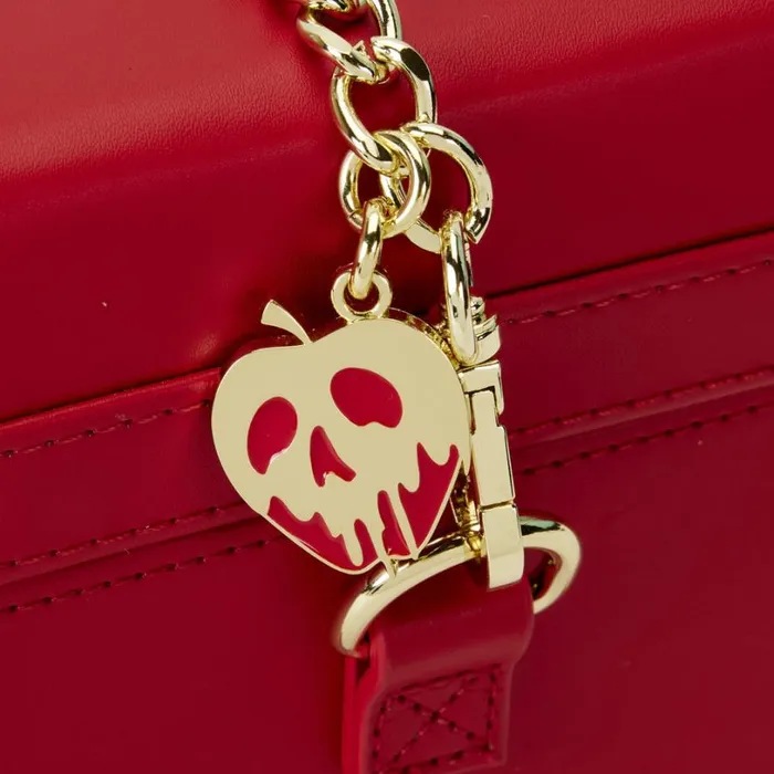 Stitch Shoppe Snow White Exclusive Evil Queen Heart Box Figural Crossbody Bag Unisex Loungefly Crossbody Bags Stitch Shoppe Snow White Exclusive Evil Queen Heart Box Figural Crossbody Bag Unisex Loungefly Crossbody Bags