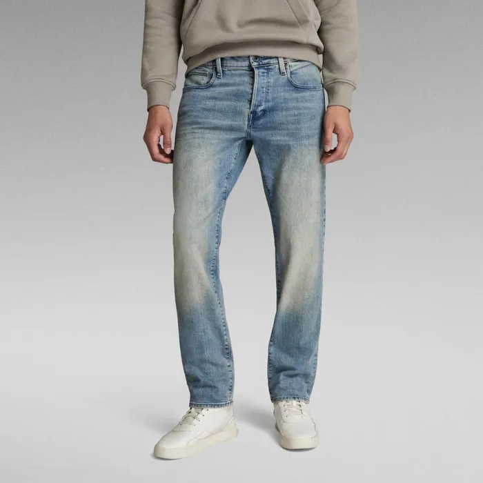 Straight Men GStar RAW 3301 Straight Jeans Vintage Seashore