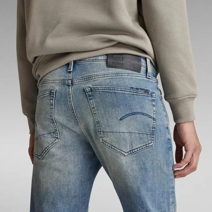 Straight Men GStar RAW 3301 Straight Jeans Vintage Seashore