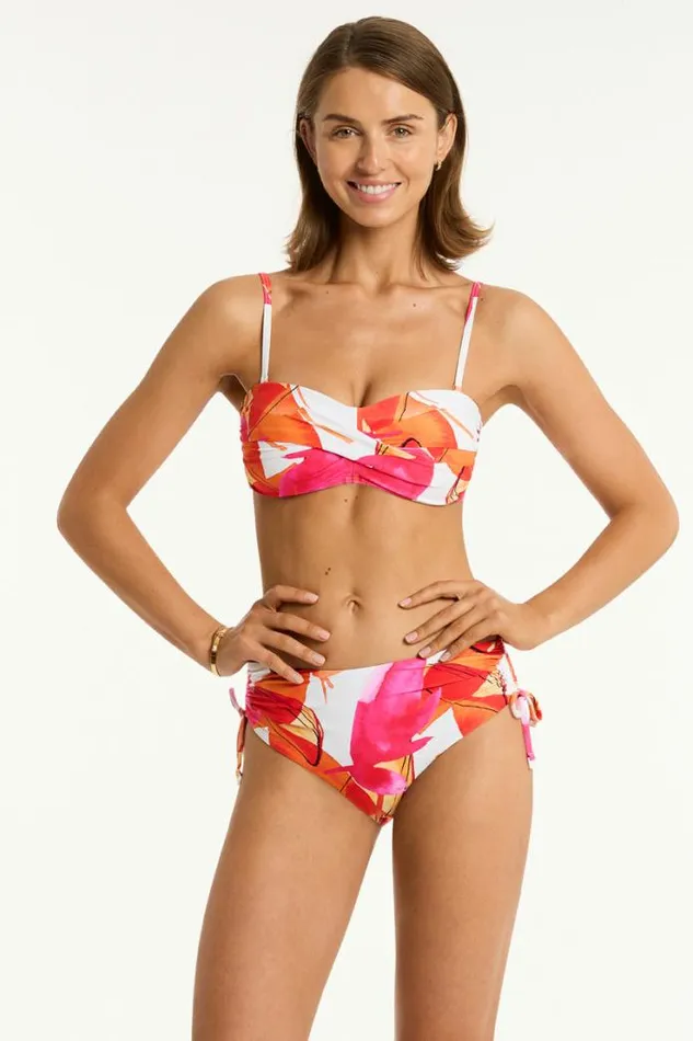 Sublime Twist Bandeau Sublime Flame Women Sea Level Tops