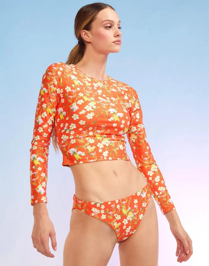 Sunkissed Rashguard 8211 Orgmt Women Cynthia Rowley Surf and Swim