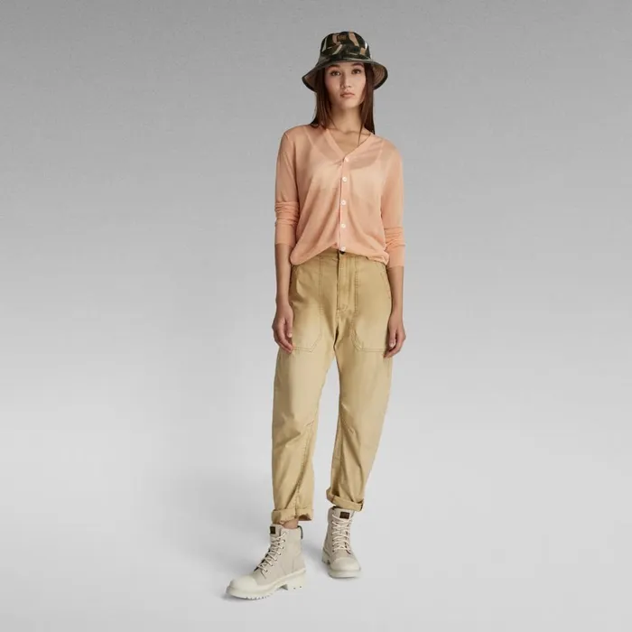 Sweaters Women GStar RAW Core Cardigan Knit Peach Nougat