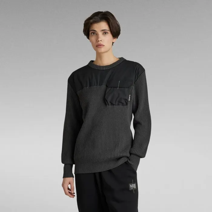 Sweaters Women GStar RAW Unisex Army Knit Cloack
