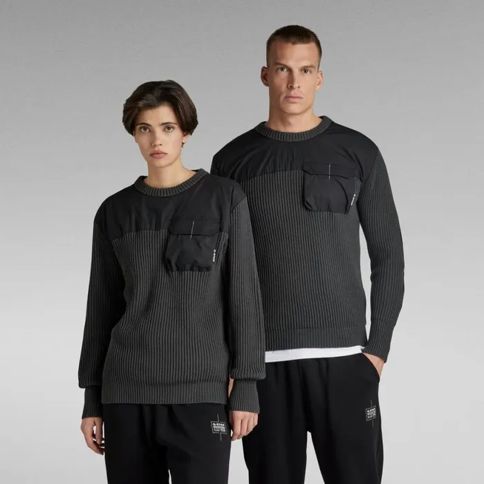 Sweaters Women GStar RAW Unisex Army Knit Cloack